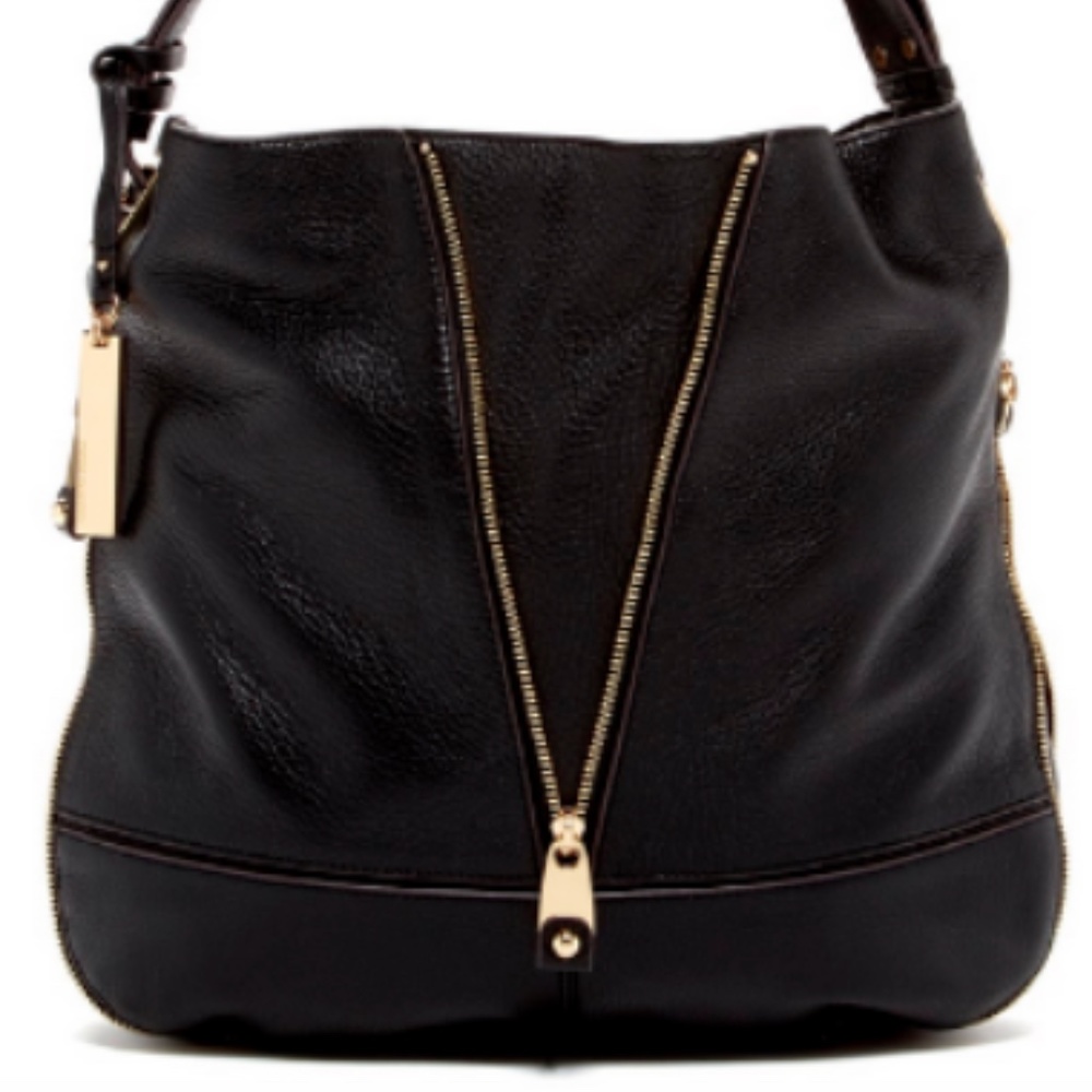 Vince Camuto Iris Hobo - Caviar (Black) Handbag